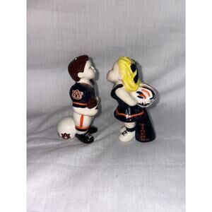 collage auburn tigers Football Game Day Kissing Salt & Pepper Shakers